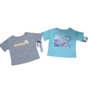 NWT Girls' 'Daydream' and Floral Pajama Top Bundle - S/M/L [115]